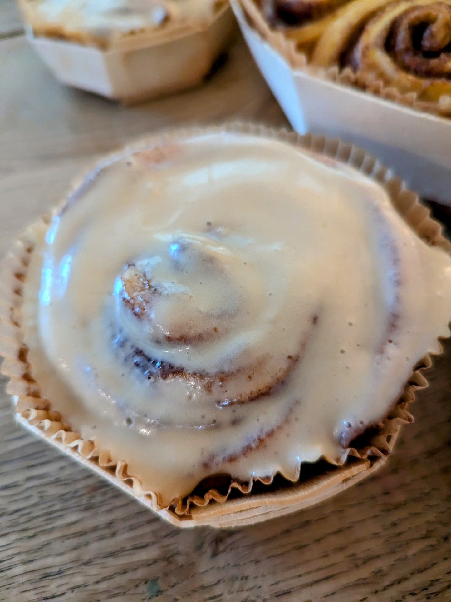 Pumpkin Cinnamon Rolls with Maple Cream Cheese Icing