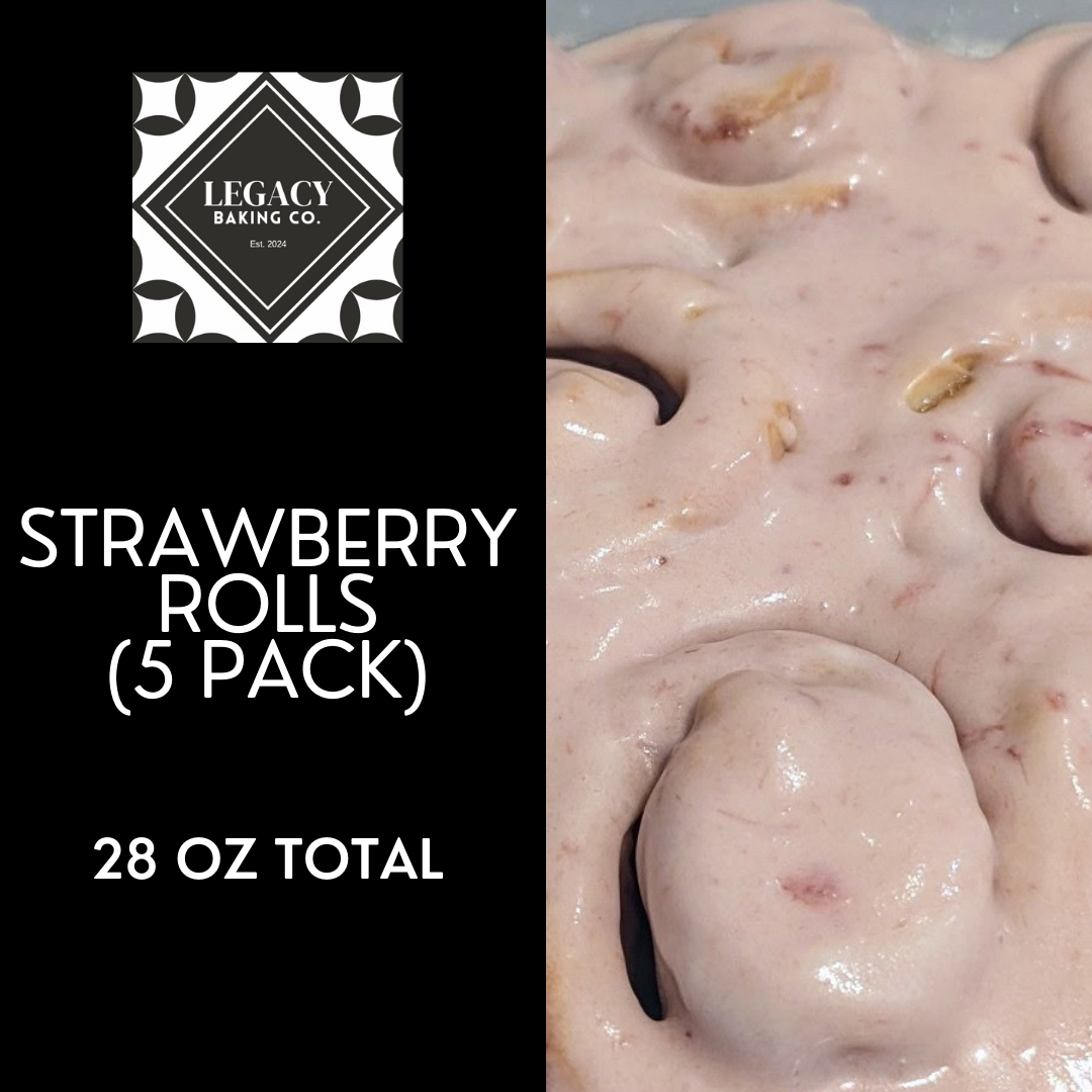 Strawberry Rolls - 5 pack