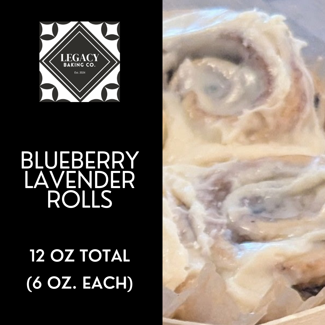 Blueberry Lavender Roll