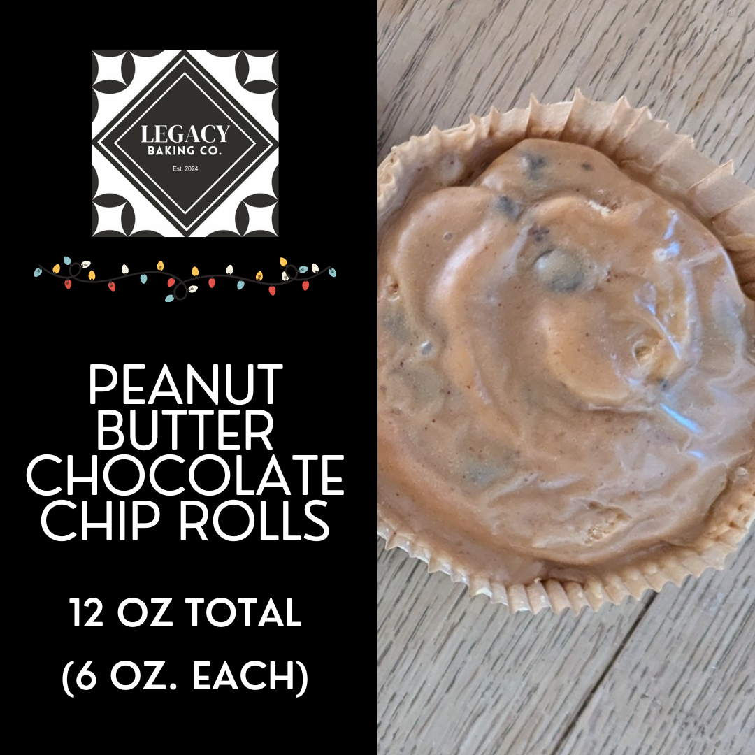 Peanut Butter Chocolate Chip Rolls