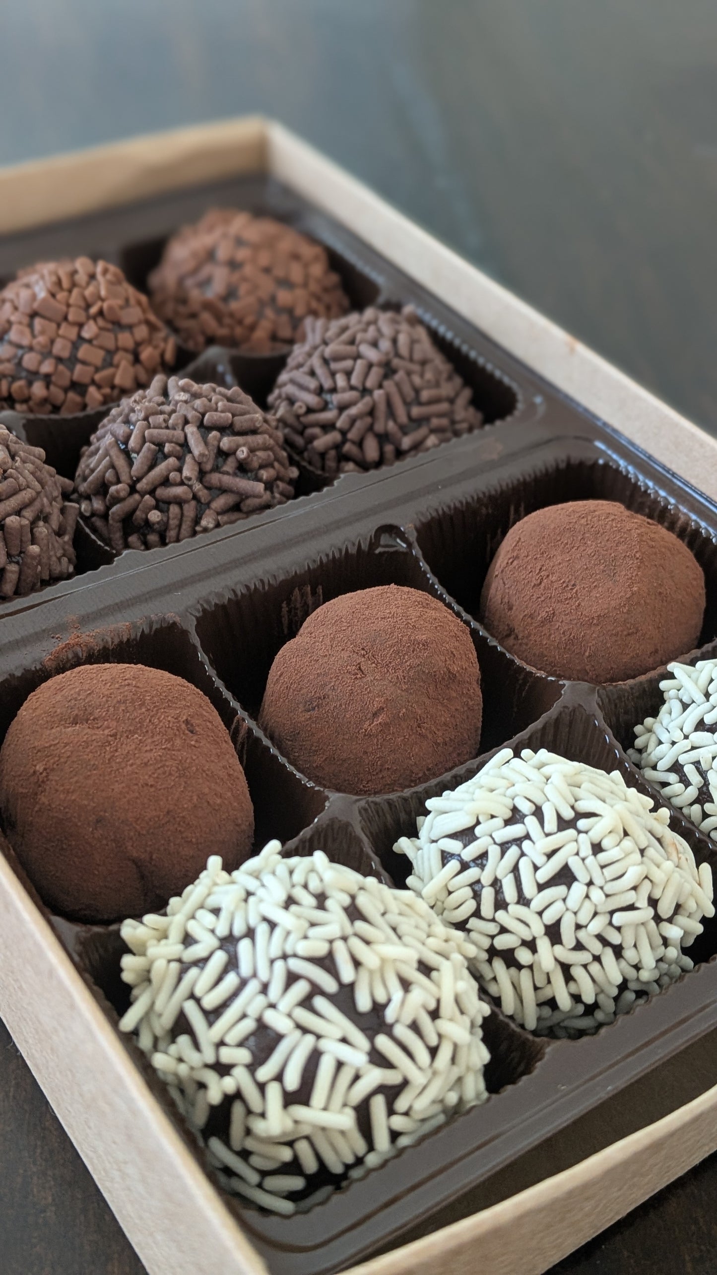 Brigadeiro - Brazilian Chocolate Truffles - 1 dozen