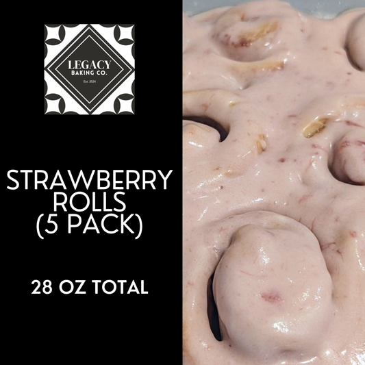 Strawberry Rolls - 5 pack
