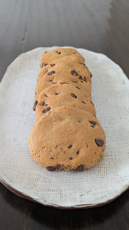 Plant Based Protein Chocolate Chip Cookies - 1/2 dozen