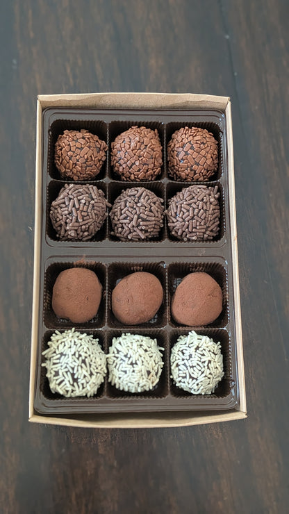 Brigadeiro - Brazilian Chocolate Truffles - 1 dozen