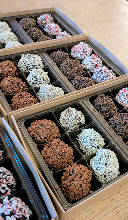 Brigadeiro - Brazilian Chocolate Truffles - 1 dozen