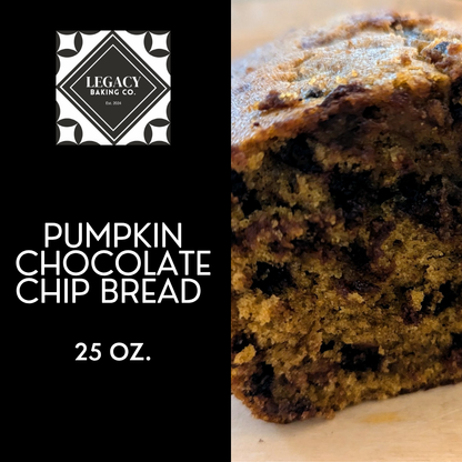 Pumpkin Chocolate Chip Bread