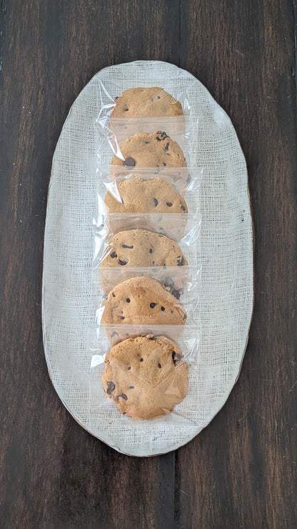 Plant Based Protein Chocolate Chip Cookies - 1/2 dozen