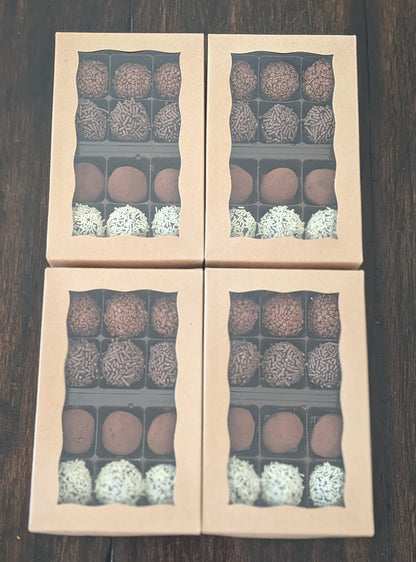 Brigadeiro - Brazilian Chocolate Truffles - 1 dozen