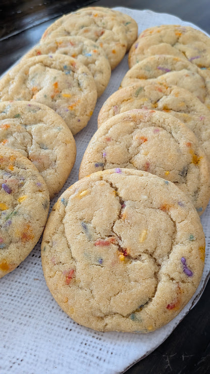 Naturally Sprinkled Sugar Cookies - 1 dozen