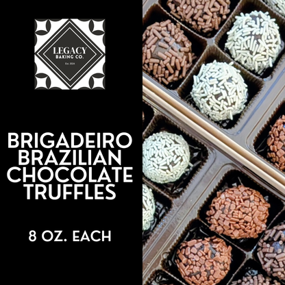 Brigadeiro - Brazilian Chocolate Truffles - 1 dozen