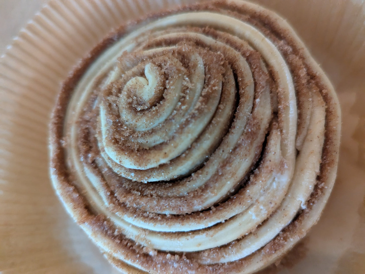 Colossal Cinnamon Roll topped with Cream Cheese Icing