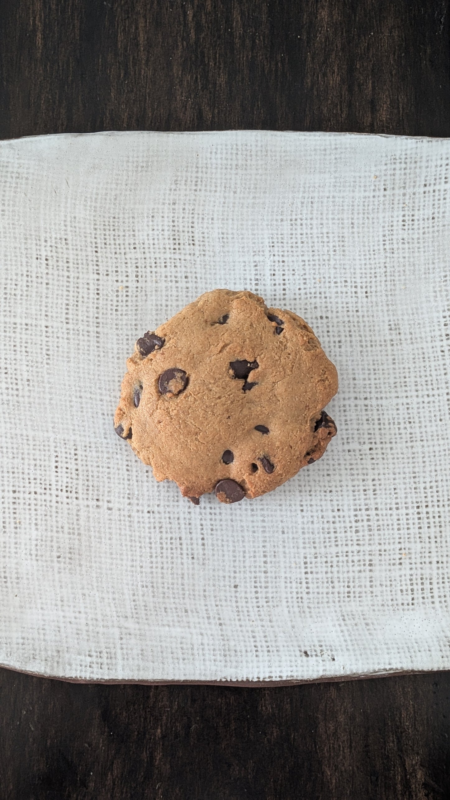 Plant Based Protein Chocolate Chip Cookies - 1/2 dozen