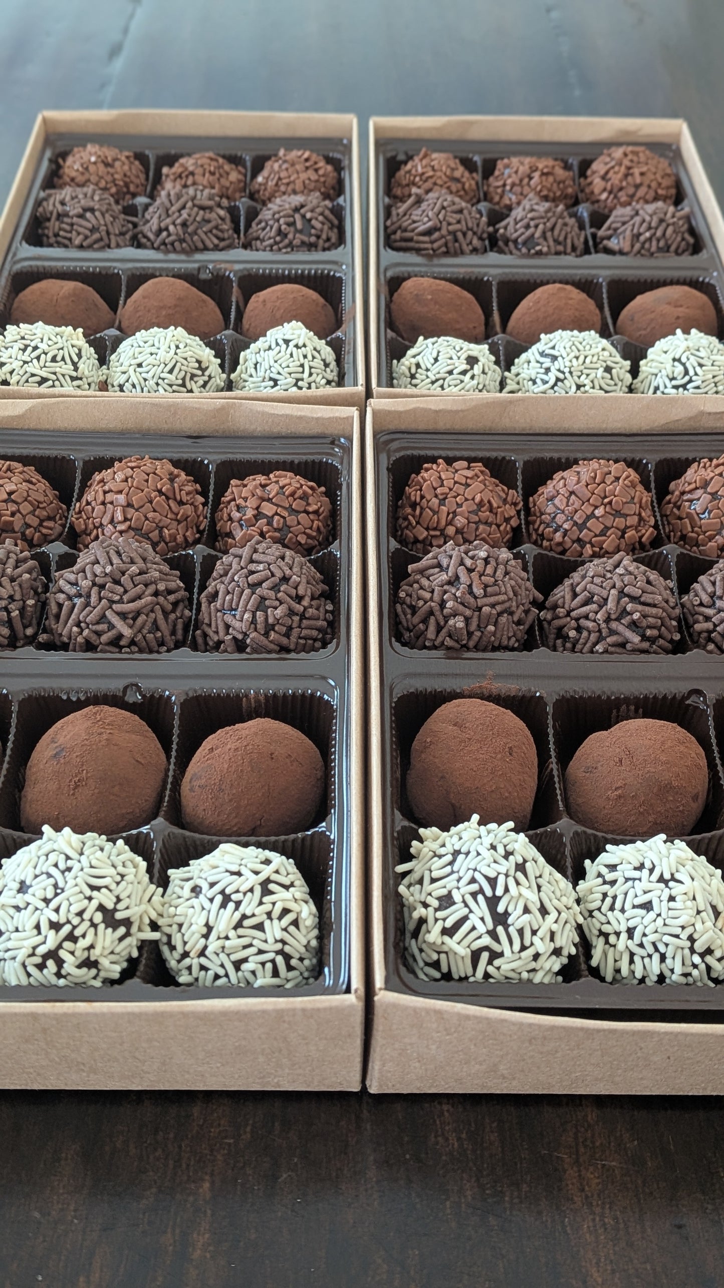 Brigadeiro - Brazilian Chocolate Truffles - 1 dozen