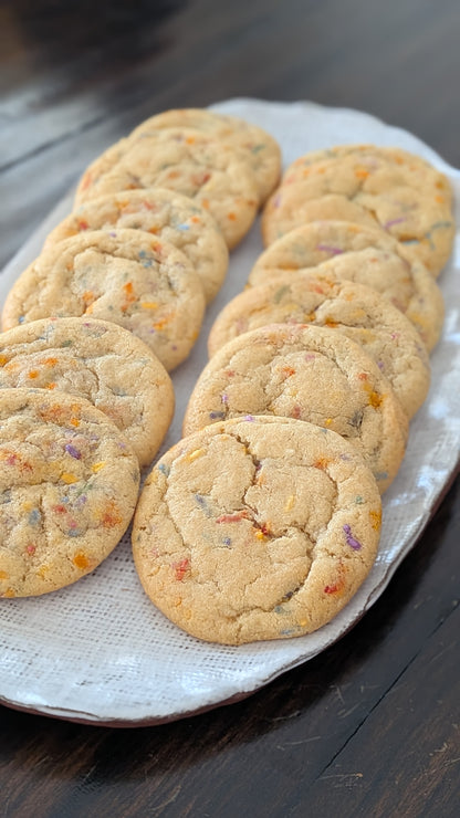 Naturally Sprinkled Sugar Cookies - 1 dozen
