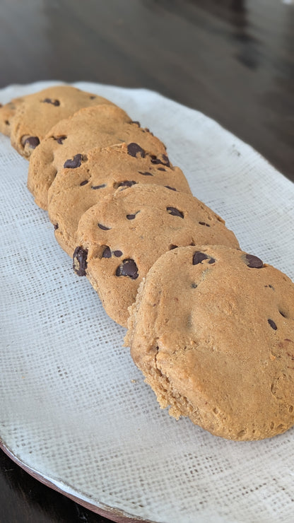 Plant Based Protein Chocolate Chip Cookies - 1/2 dozen