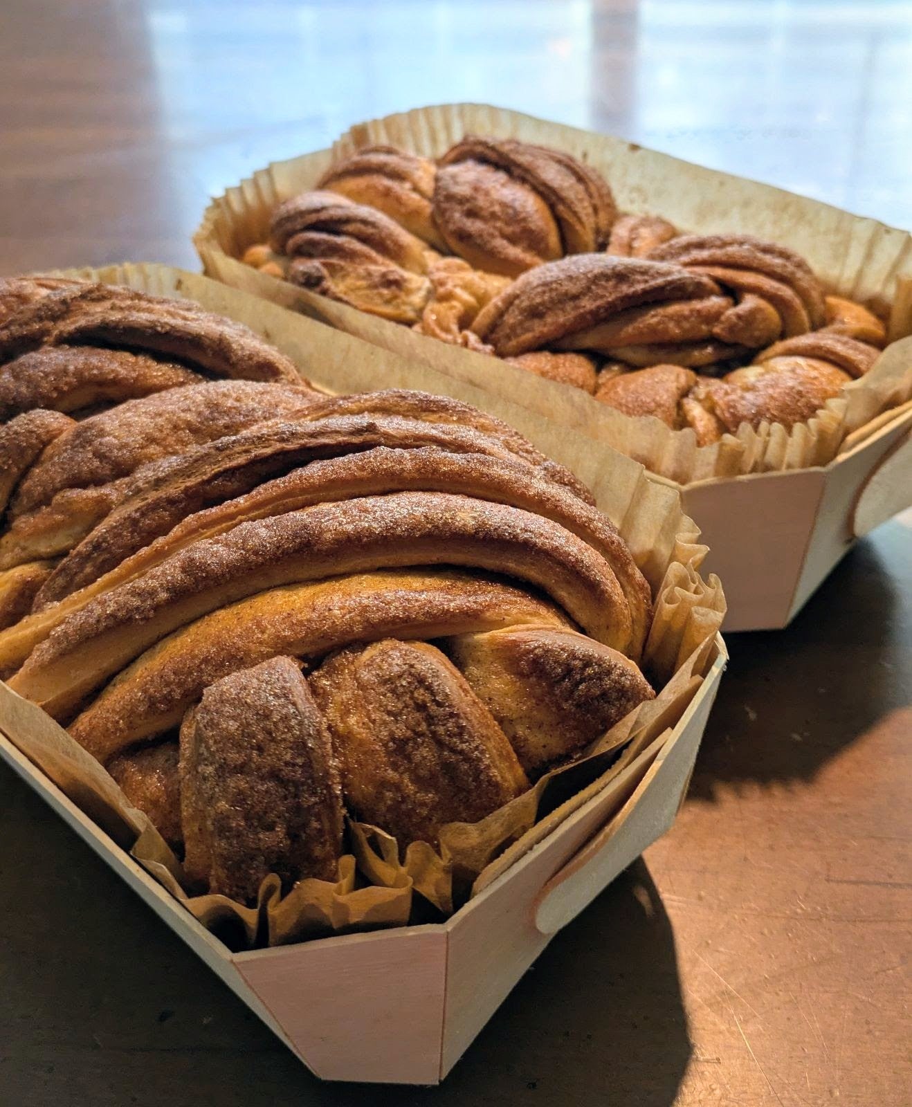 Braided Cinnamon Loaf with Cream Cheese Icing