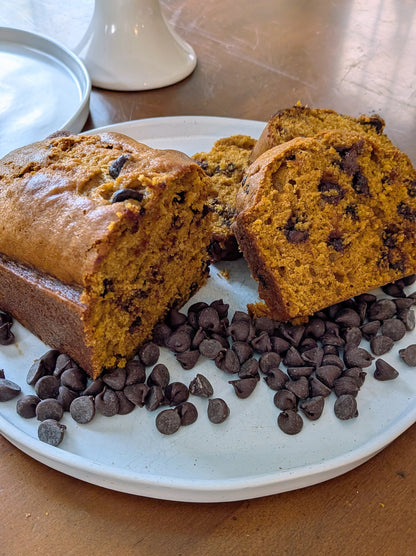 Pumpkin Chocolate Chip Bread